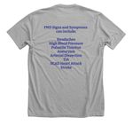 May is FMD Awareness Month, a Athletic Heather Premium Unisex Tee (back-view)