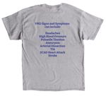 May is FMD Awareness Month, a Sport Grey Classic Unisex Tee (back-view)