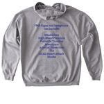 May is FMD Awareness Month, a Sport Grey Gildan Softstyle Pullover Hoodie (back-view)
