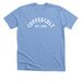 death before decaf&nbsp;, a Heather Carolina Blue Premium Unisex Tee