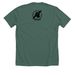 front design VFA 25, a Heather Forest Premium Unisex Tee (back-view)