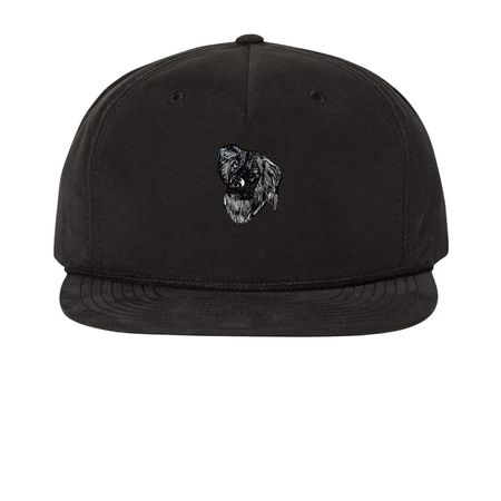 The Banjo Project, a Black Printed Umpqua Snapback Cap