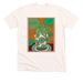 Frogs in a teacup, a Heather Natural Premium Unisex Tee