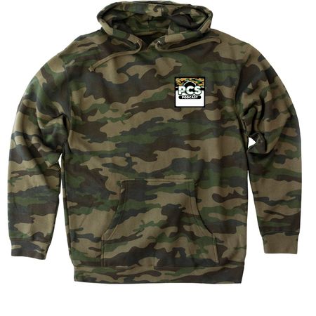 PCS Season 5, a Forest Camo Heavyweight Camo Pullover Hoodie