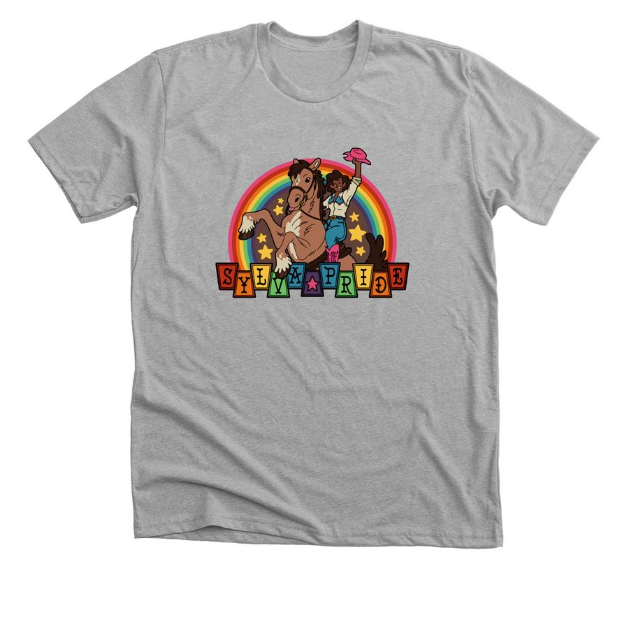Sylva Pride 2026, a Athletic Heather Premium Unisex Tee