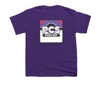 PCS Season 4, a Purple Youth Unisex Tee (back-view)