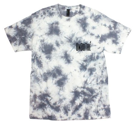UnDo tie dye, a Grey Crystal Tie Dye Tee
