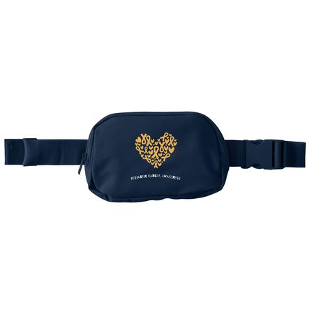 Pediatric Cancer Awareness&nbsp;, a River Blue Navy Matte Hip Pack