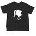 Lil Queen, a Black Toddler Tee (back-view)