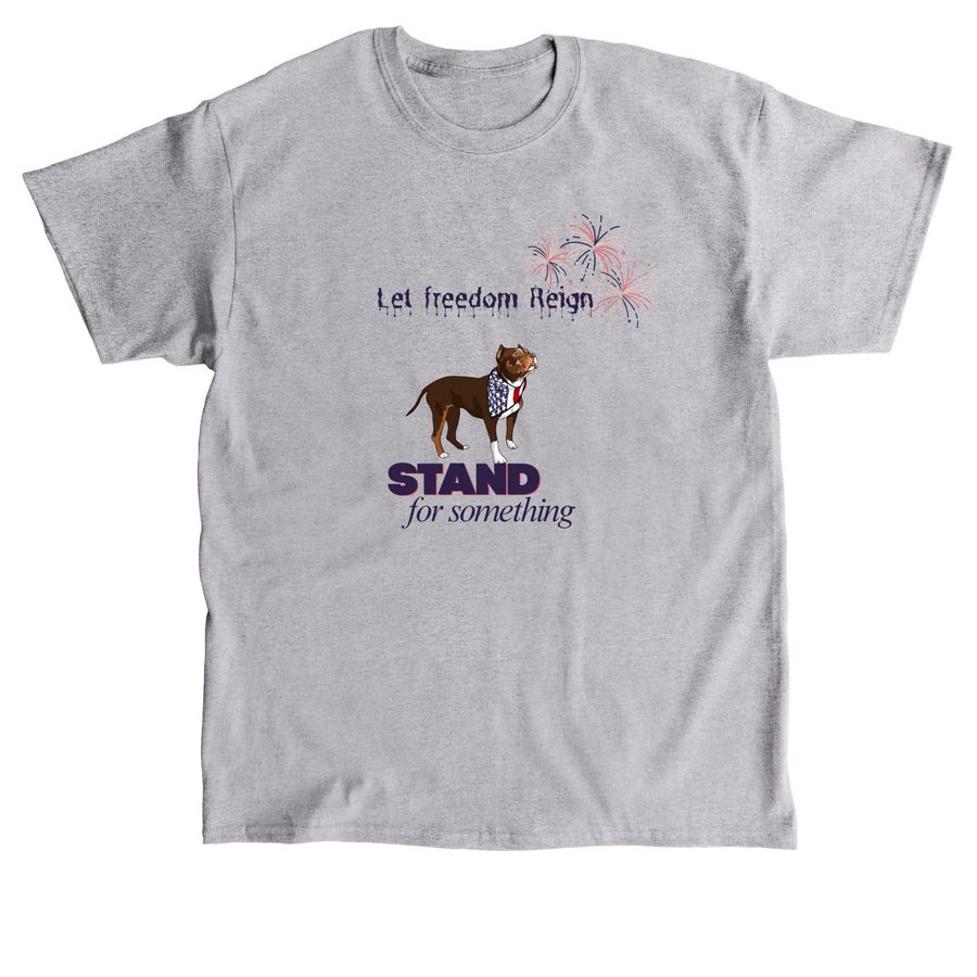 Let Freedom Reign. ??, a Sport Grey Classic Unisex Tee