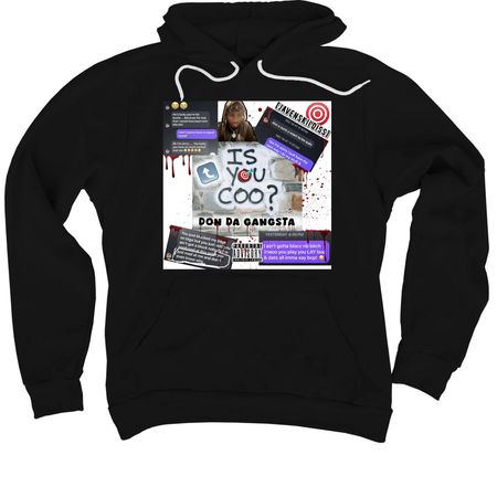 Is You Coo? Apparel&nbsp;, a Black Premium Pullover Hoodie
