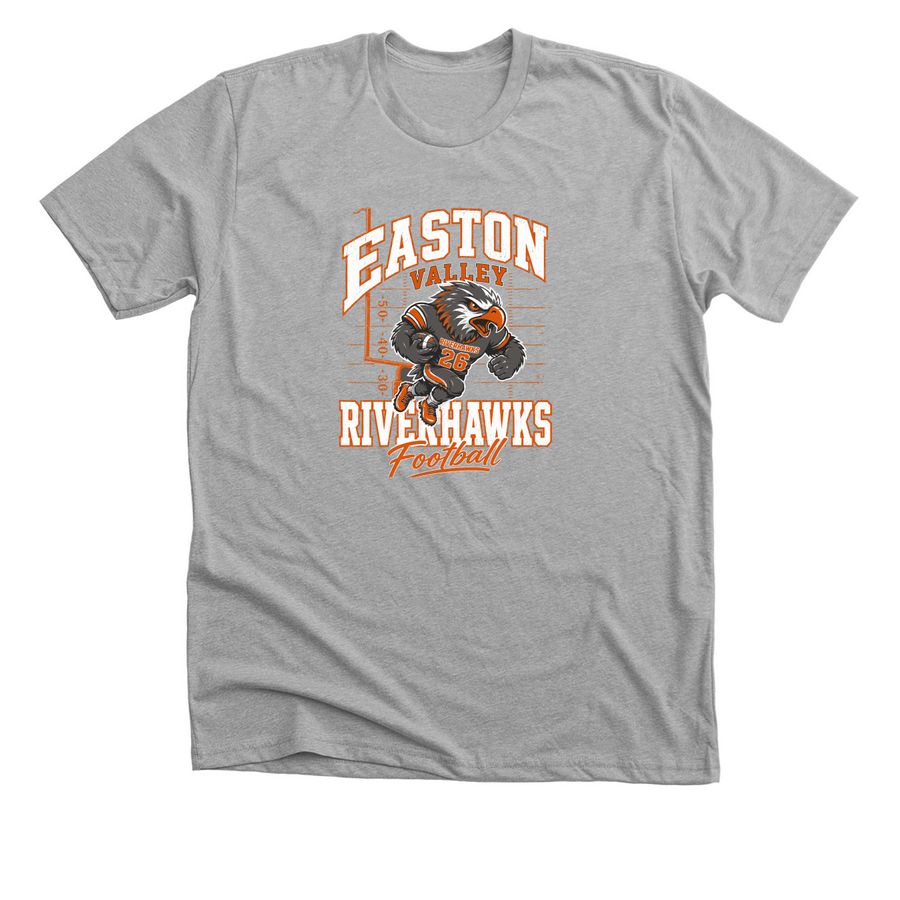 Easton Valley Apparel&nbsp;, a Athletic Heather Premium Unisex Tee