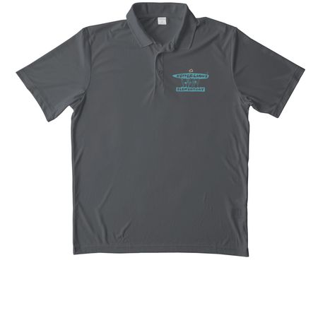 Performance Polo, a Iron Grey Unisex Performance Polo