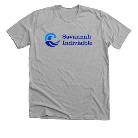 Savannah Indivisible (Color Logo), a Athletic Heather Premium Unisex Tee