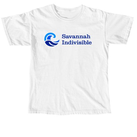 Savannah Indivisible (Color Logo), a White Comfort Colors Unisex Tee