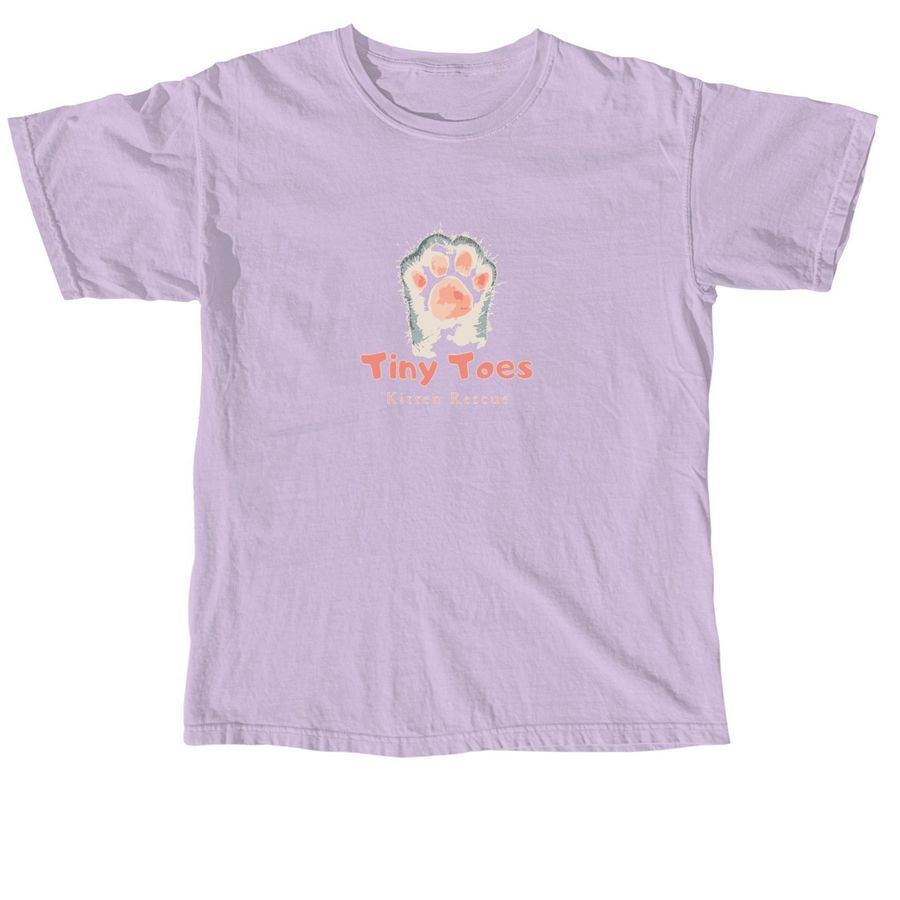 Tiny Toes Kitten Rescue&nbsp;, a Orchid Comfort Colors Unisex Tee