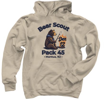 Bears Den 12, a Sand Pullover Hoodie