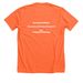 Team Wuddles - Honoring Aidan Michaud, a Heather Orange Premium Unisex Tee (back-view)