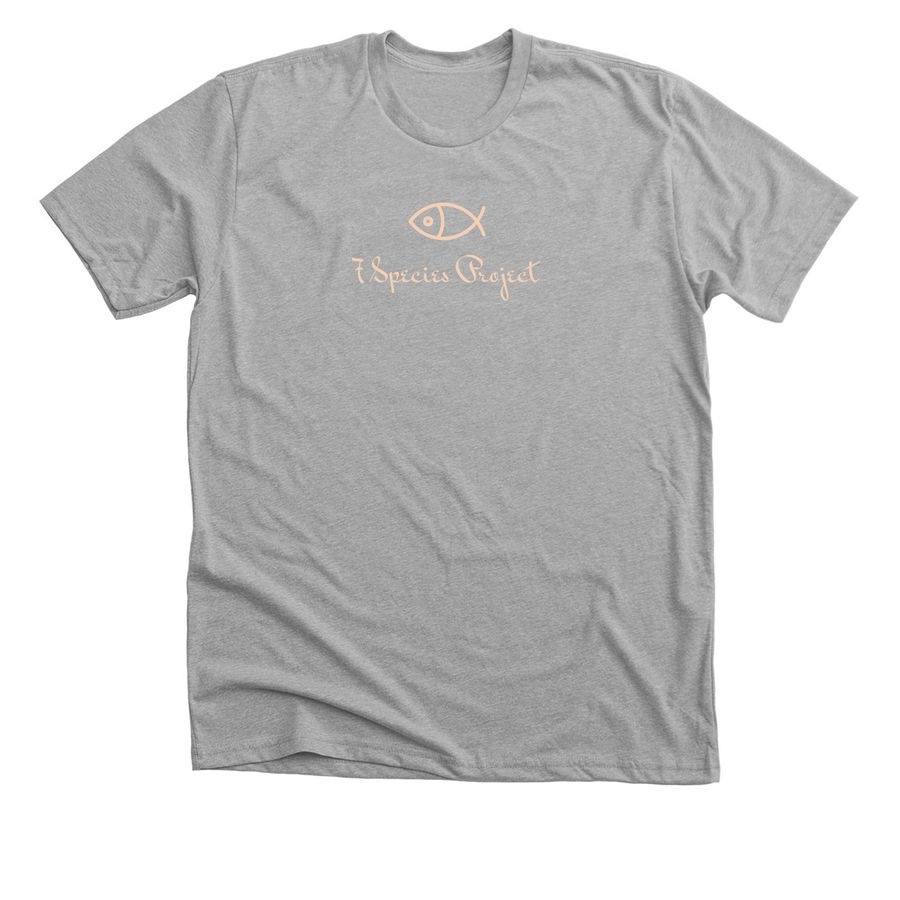 7 Species Project, a Athletic Heather Premium Unisex Tee