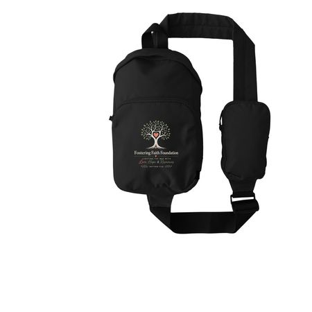 Matthew 17:20, a Black Grove Sling Bag