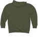 Focus Academy, a Army Midweight Pullover Hoodie (back-view)