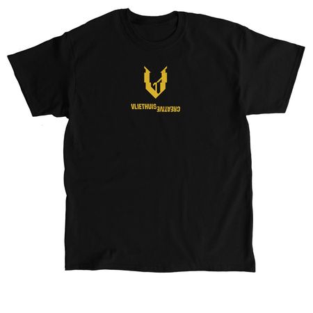 Art Is Your Weapon [Glitch], a Black Classic Unisex Tee