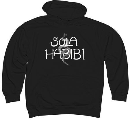 Support Sola&nbsp;, a Black Midweight Pullover Hoodie