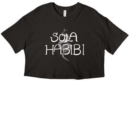 Support Sola&nbsp;, a Black Women?s Cropped Cotton Tee