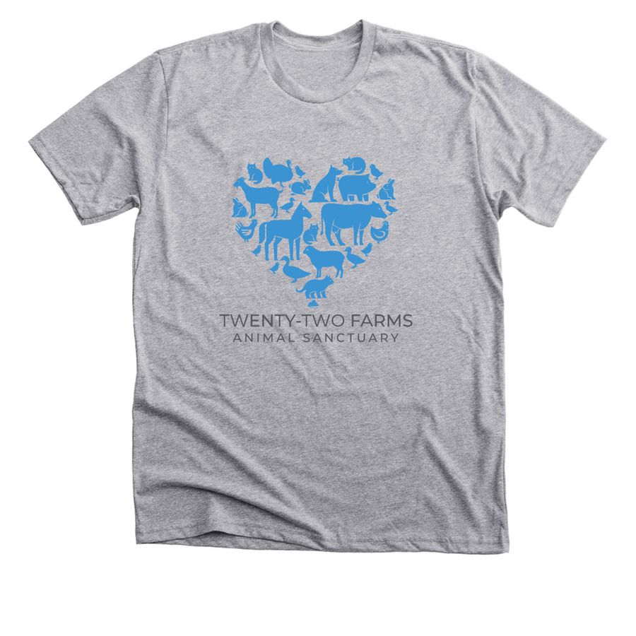 Sanctuary Shirts - Blue, a Athletic Heather Premium Unisex Tee