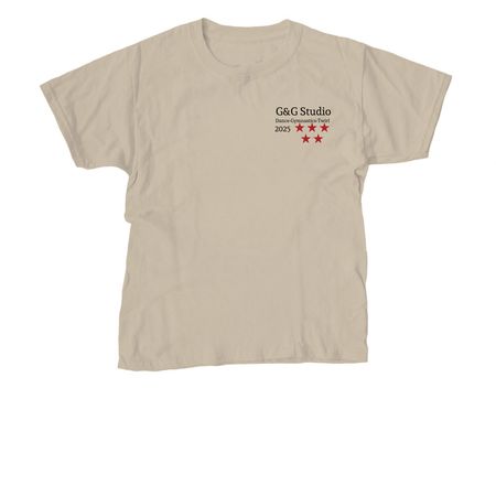 2025 Recital T-Shirt, a Sand Youth Unisex Tee