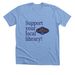 Support your local library!, a Heather Carolina Blue Premium Unisex Tee