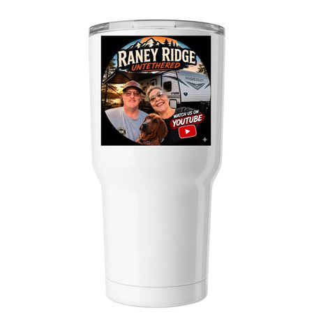 Raney Ridge Untethered&nbsp;, a White Insulated Tumbler