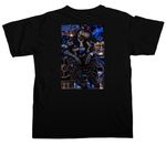 Momma raptor collection&nbsp;, a Black Comfort Colors Unisex Tee (back-view)