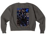 Momma raptor collection&nbsp;, a Pepper Comfort Colors Women's Crewneck Sweatshirt (back-view)