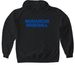 MONARCHS HOODIE, a Black Gildan Softstyle Pullover Hoodie