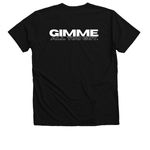 GIMME ALL YOU GOT PRODUCTION 2026, a Solid Black Blend Premium V-Neck Tee (back-view)