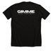 GIMME ALL YOU GOT PRODUCTION 2026, a Solid Black Blend Premium Unisex Tee (back-view)
