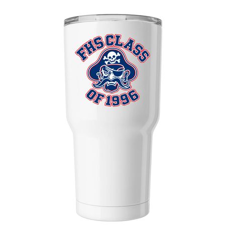 FHS Class of '96 Reunion, a White Insulated Tumbler