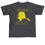 20th Alaska Summer Solstice Tourneys, a Graphite Comfort Colors Unisex Tee (back-view)