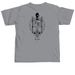 Gamma Xi Classic Gear, a Granite Comfort Colors Unisex Tee (back-view)