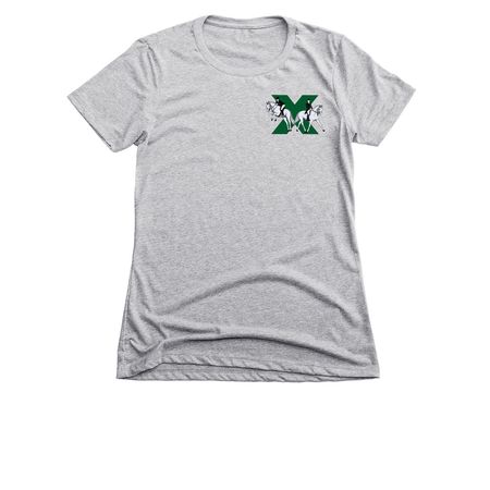 CDCTS Shirts, a Dark Heather Grey Women's Slim Fit Tee