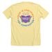 I am Wonderfully Me, a Heather Yellow Gold Premium Unisex Tee (back-view)