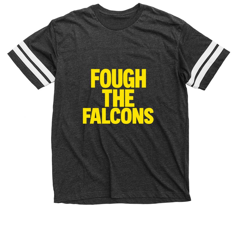Fought the Falcons Shirt, a Vintage Smoke / White Football Jersey Tee