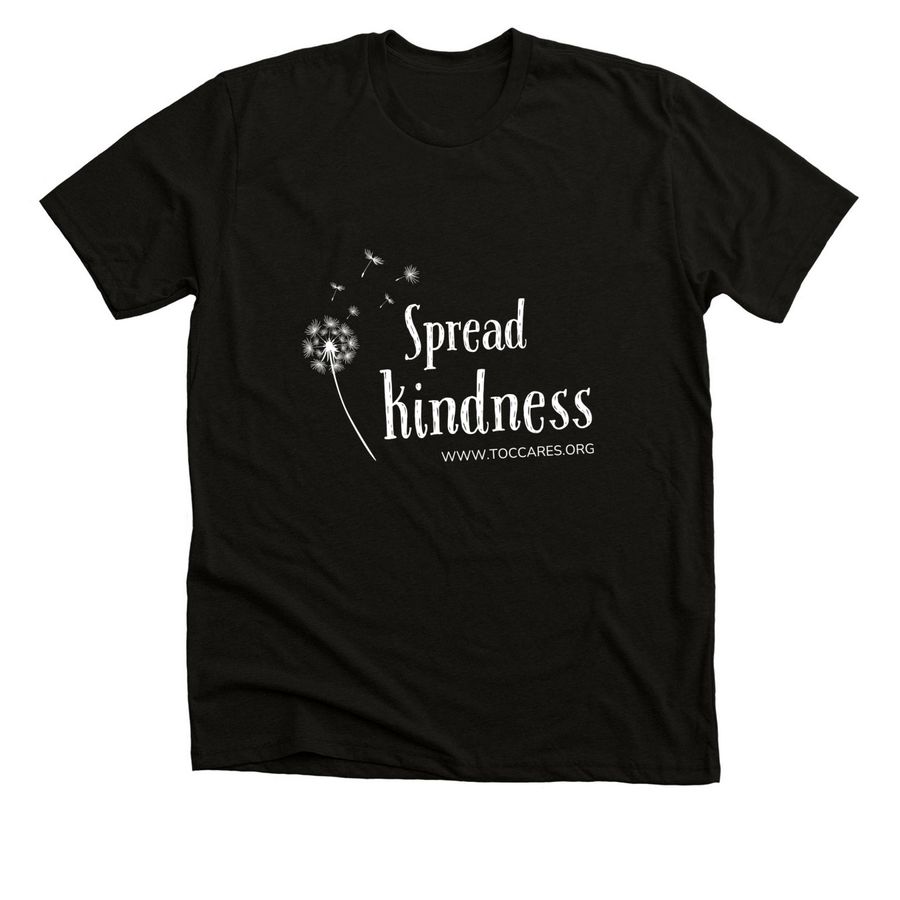 Spread Kindness Shirt, a Solid Black Blend Premium Unisex Tee