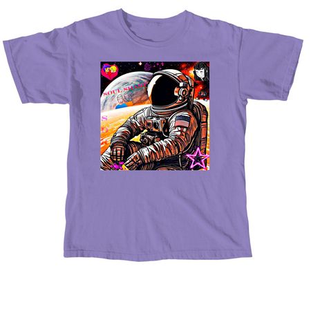 Soul Sharp, a Violet Comfort Colors Unisex Tee