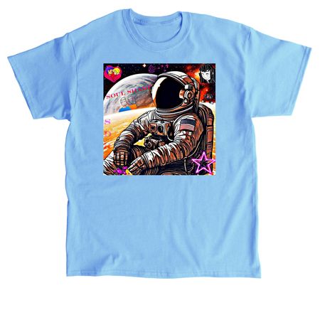 Soul Sharp, a Carolina Blue Classic Unisex Tee