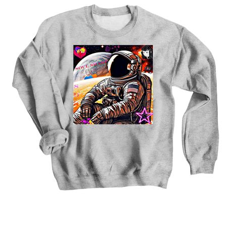 Soul Sharp, a Sport Grey Crewneck Sweatshirt