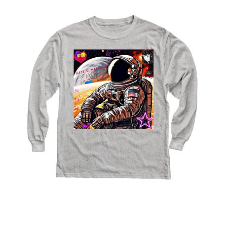 Soul Sharp, a Sport Grey Youth Long Sleeve Tee