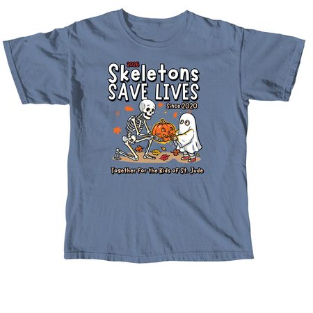 Together For The Kids of St. Jude, a Blue Jean Comfort Colors Unisex Tee