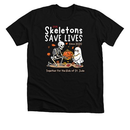 Together For The Kids of St. Jude, a Solid Black Blend Premium Unisex Tee